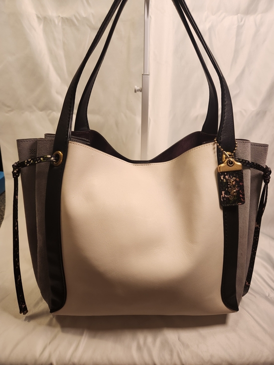 Coach Handbags - Coach Harmony 1941 Hobo in Colorblock with Snakeskin Detail